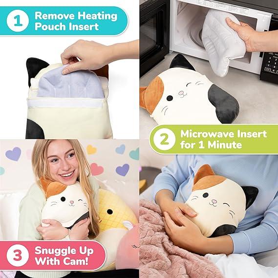 Squish mallows Cam Heating Pad - Heating Pad for Cramps by Relatable