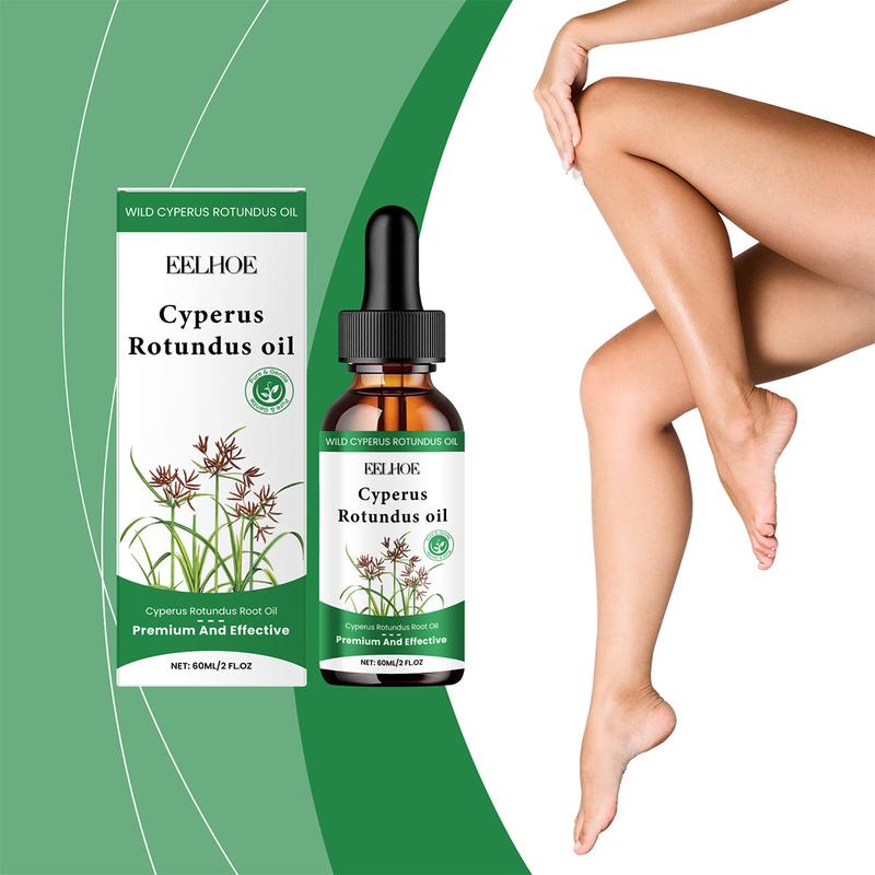 Cyperus Rotundus Oil, Cyperus Rotundus Oil for Hair Removal, 100% Natural Cypress Oil, Reduces Hair Growth, Soothes Skin, Ideal for Men & Women