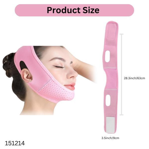 V line Lifting  Double Chin Reducer - Face Lifting Belt, Face Slimmer, Chin Strap For Double Chin For Women, Face Belt, Tightening Skin Preventing Sagging Face Lift Tape Skincare Comfort