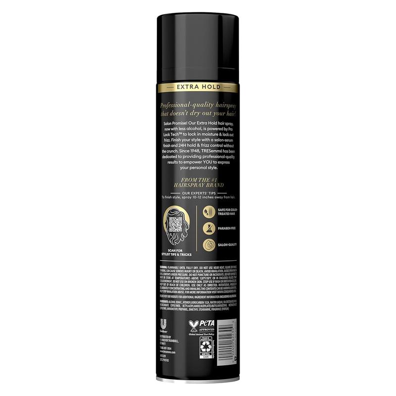 Tresemmé Extra Hold Hairspray for 24-Hour Frizz Control, with Pro Lock Tech 14.6 Oz Unilever