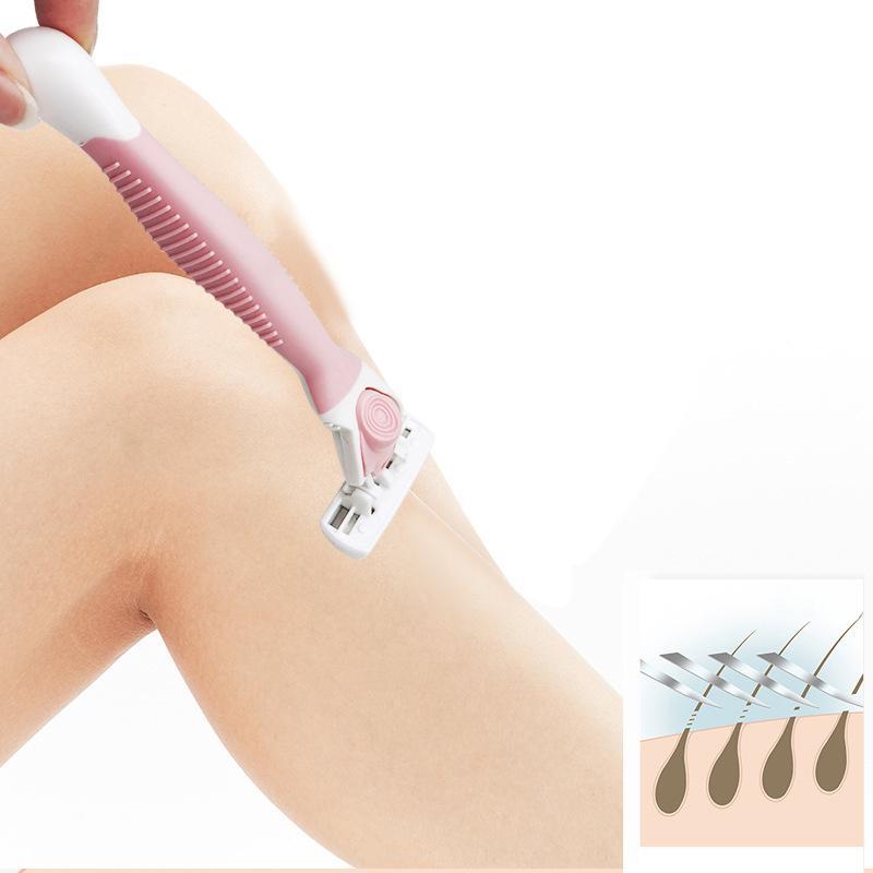 Hair Removal Instrument, 1 Count Female Shaver, Manual Body Hair Razor, Women Safety Bikini Trimmer