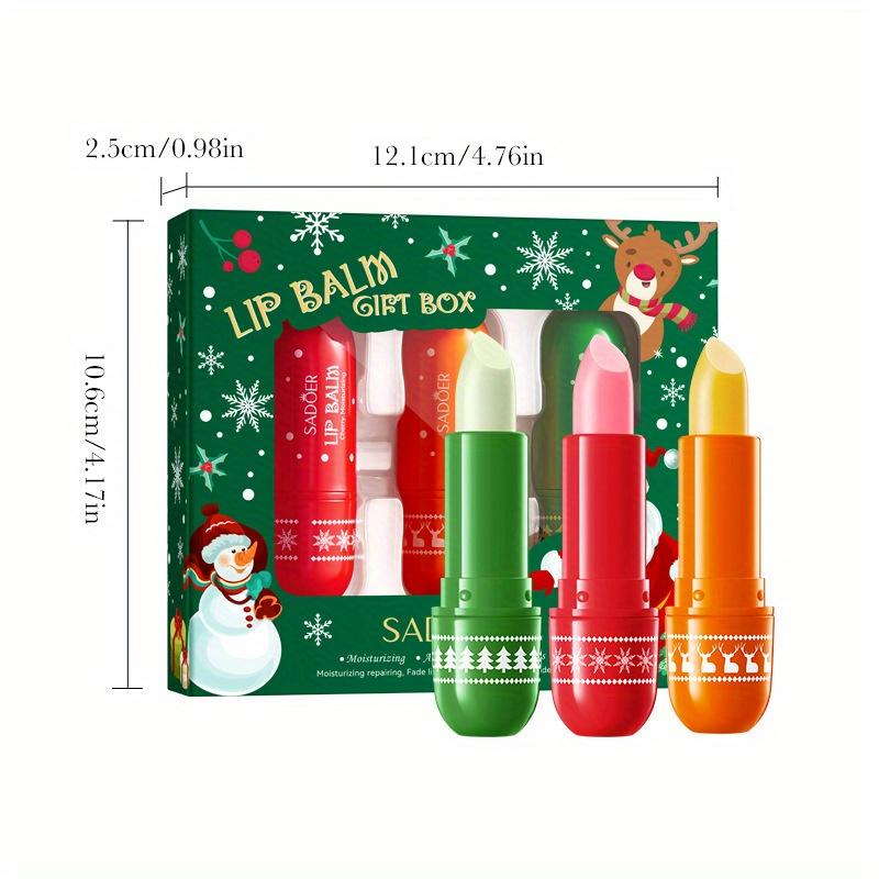 Hand cream moisturizing anti cracking hand cream, 5-piece Christmas gift box, 4-piece lipstick and gift box, 5-piece multi flavor Christmas hand cream and body cream