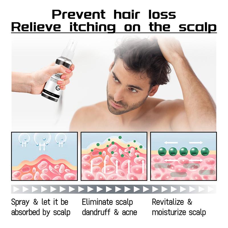 West & Month Anti-Shedding Hair Spray, Improve The Hairline Hair Hair Nutrition Moisture Hair Roots