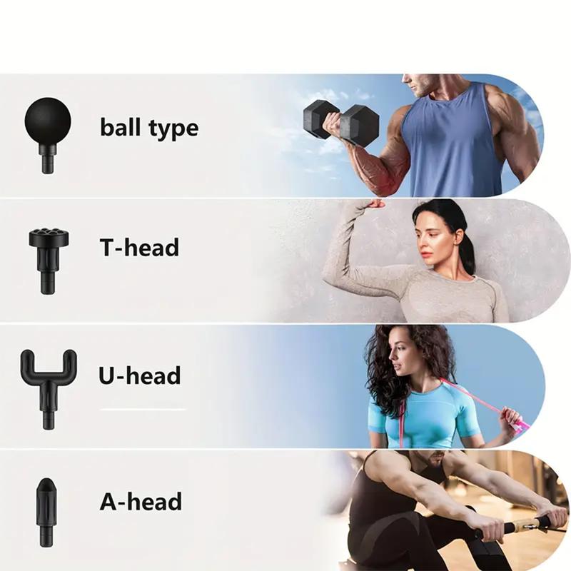 Portable Handheld Fascia Massage Gun: Ideal for Active People's Muscle Care Lightweight Comfort christmas 2024 ornament walmart display hanging