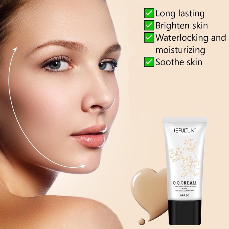 6 in 1 Makeup Base & Foundation, Long Lasting Hydrating Face Makeup Primer, Moisturizing Makeup Base, Makeup Product for Women & Girls