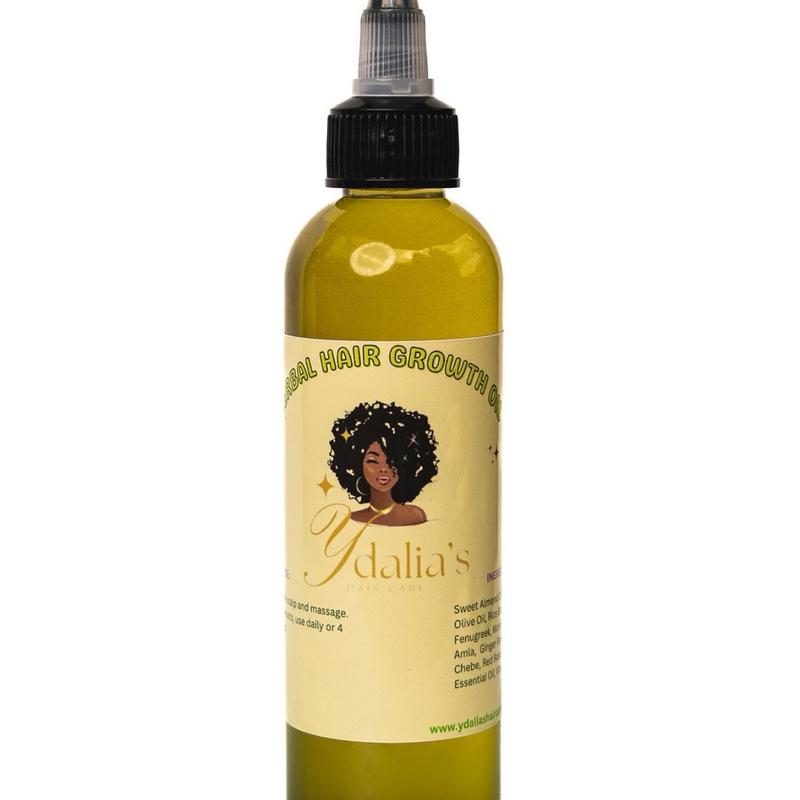 Herbal hair oil for hair loss and edges loss. 18 herbs, powder and oil.