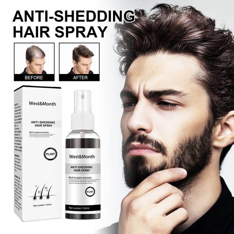 West & Month Anti-Shedding Hair Spray, Improve The Hairline Hair Hair Nutrition Moisture Hair Roots