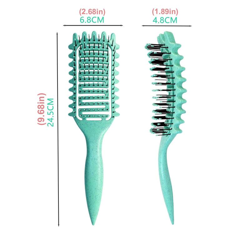 Curly Hair Brush, Hollow Out Curl Define Styling Brush, Beard Comb, Styling Detangling Brush, Multi-purpose Home Styling Tools