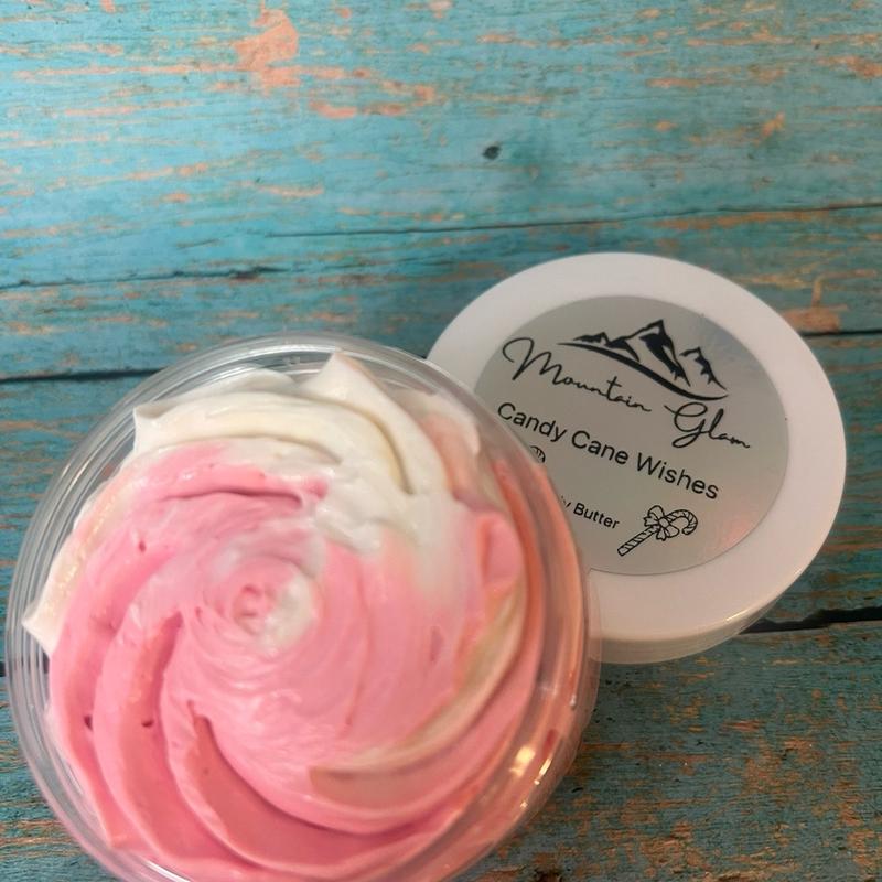 Candy Cane Wishes body butter by Mountain Glam