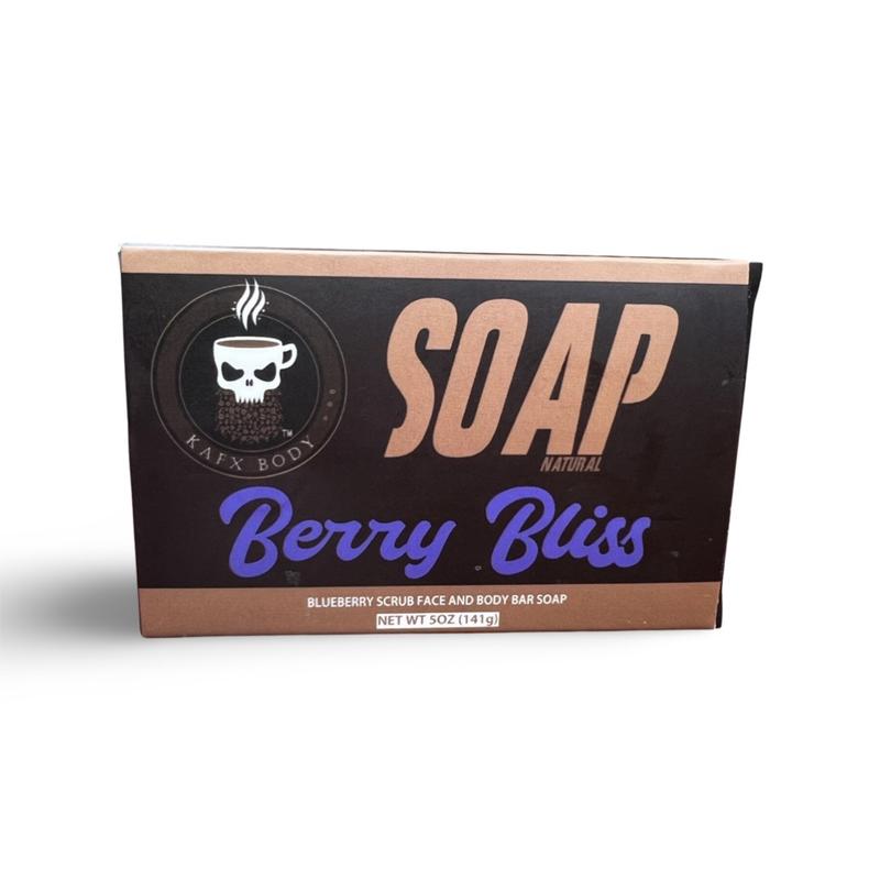 KAFX Body Berry Bliss Bar Soap Body Care Body Wash Moisture Daily Gentle