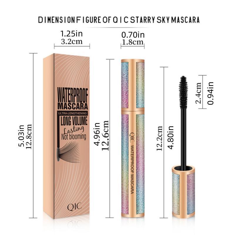 Lash Mascara, 1 Count Waterproof Long Lasting Mascara For Longer, Curler And Voluminous Eyelash, Eye Makeup Product For Women