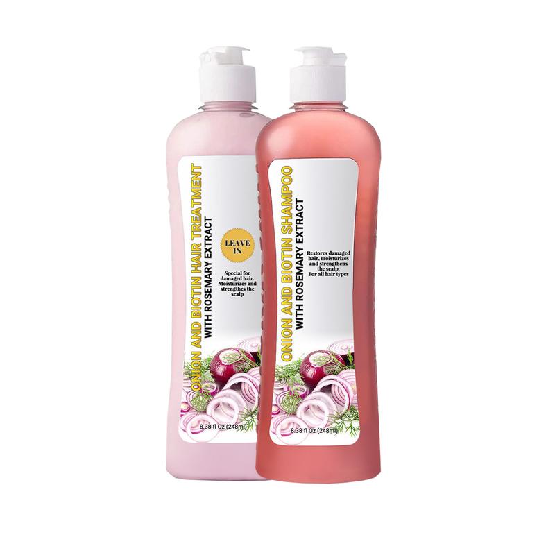 Hoygi  Onion & Rosemary Biotin Shampoo Treatment Set