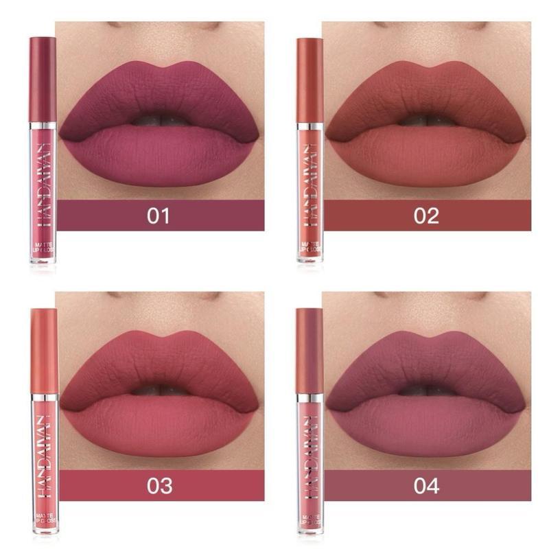 Long-lasting Matte Lipstick (6pcs set),Waterproof Matte Lip Balm, Easy Coloring LipSticks, Lipgloss Suitable for All Occasions LipMakeup, Lip Kit, Girls and Women Cosmetic,Christmas Gifts