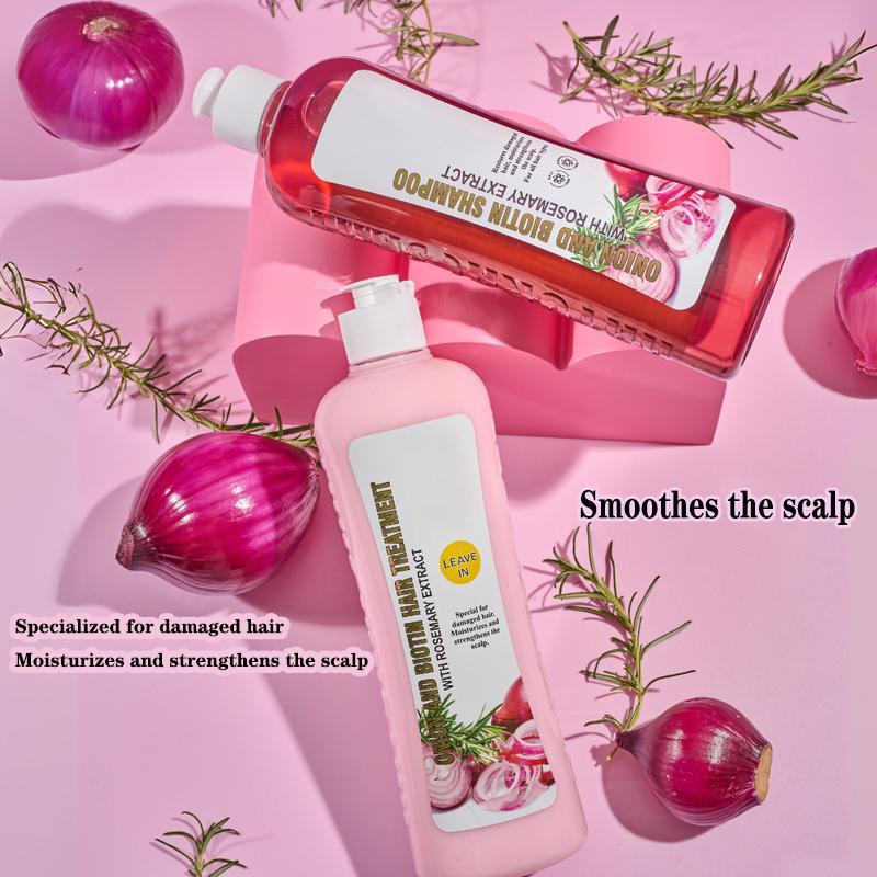 Hoygi  Onion & Rosemary Biotin Shampoo Treatment Set