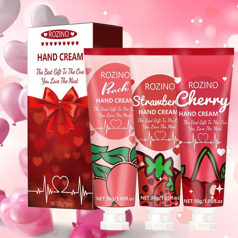 Moisturizing Hand Cream, 3pcs set Deep Nourishing Hand Lotion for Dead Skin & Cracked Hands, Hand Care Product