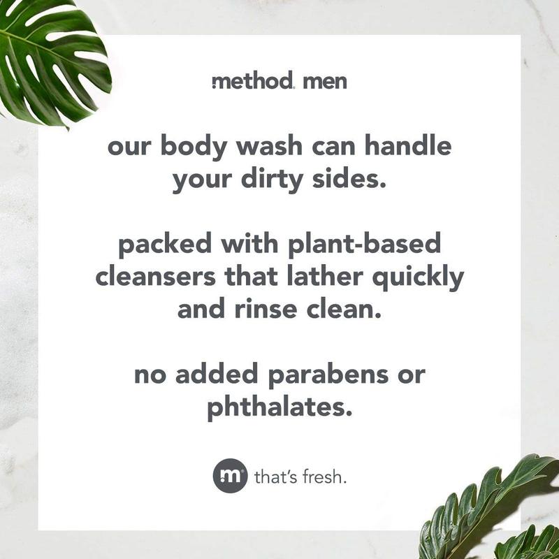 Men Body Wash Gel - Parabens + Phthalates Free - Cruelty Free - USA Made