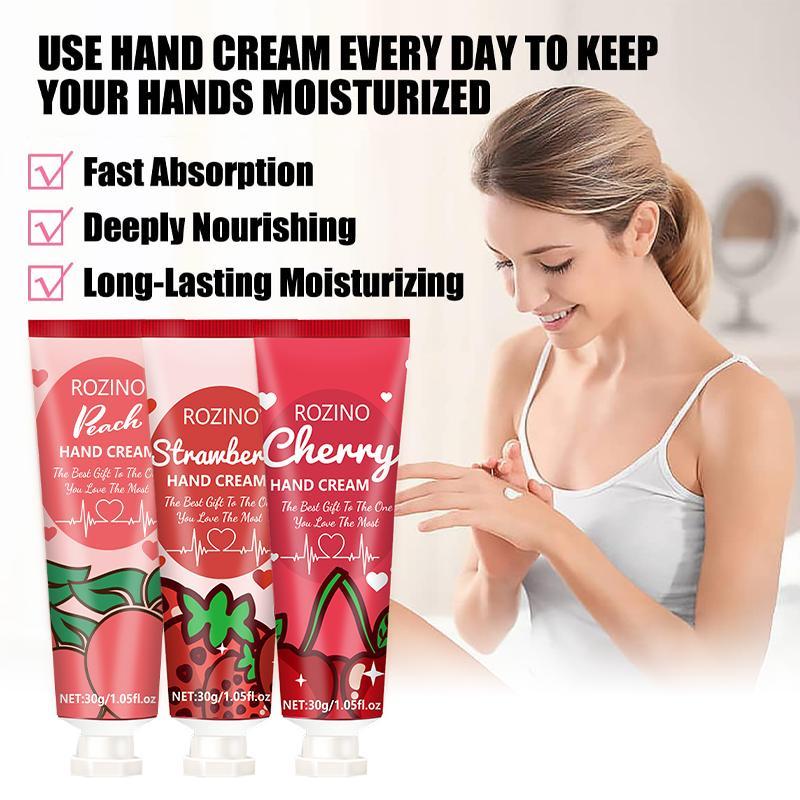 Moisturizing Hand Cream, 3pcs set Deep Nourishing Hand Lotion for Dead Skin & Cracked Hands, Hand Care Product