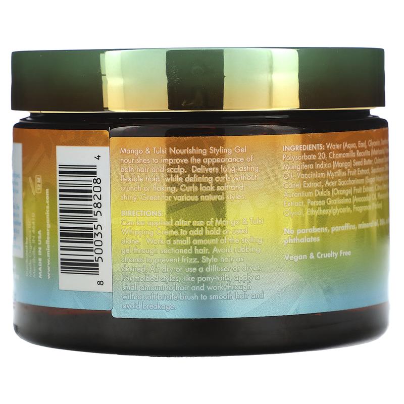 Mielle Nourishing Styling Gel, Mango & Tulsi , 12 oz (340 g)