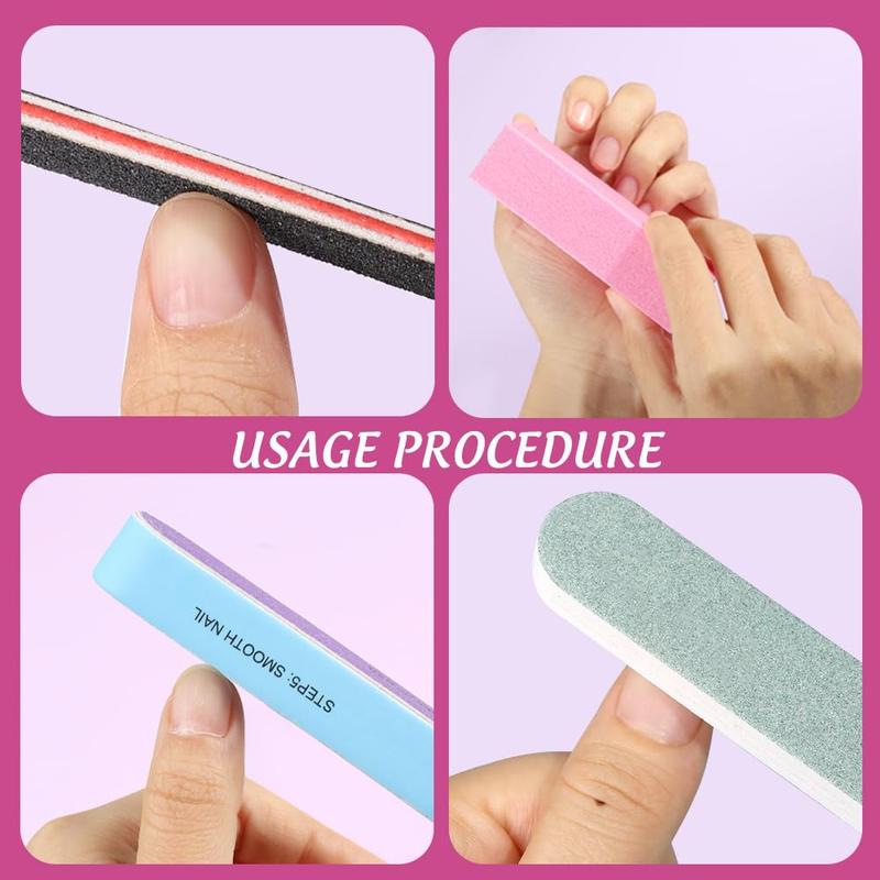 20-piece professional manicure tool set, nail file and polisher. Nail care tools Nail Art