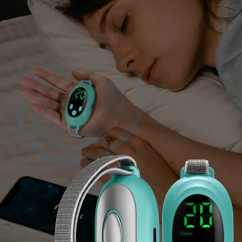 Microcurrent Smart Sleep Instrument, Low Frequency Pulse Sleep Aid Tool for Stress Relief, Personal Care Products for Women & Men