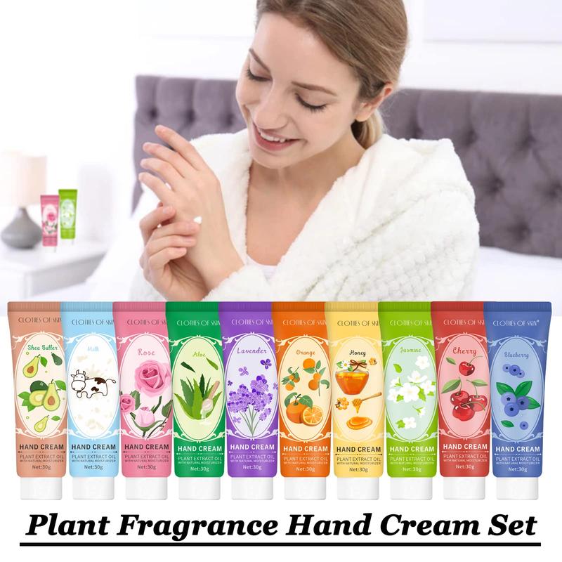 20 Packs Hand Cream Gifts Set, Stocking Stuffers for Teens, Christmas Gifts for Women and Girls,Natural Plant Fragrance Hand Lotion for Dry Cracked Hands,Mini Hand Cream Travel Size With Vitamin Hydrating Moisture Moisturizing