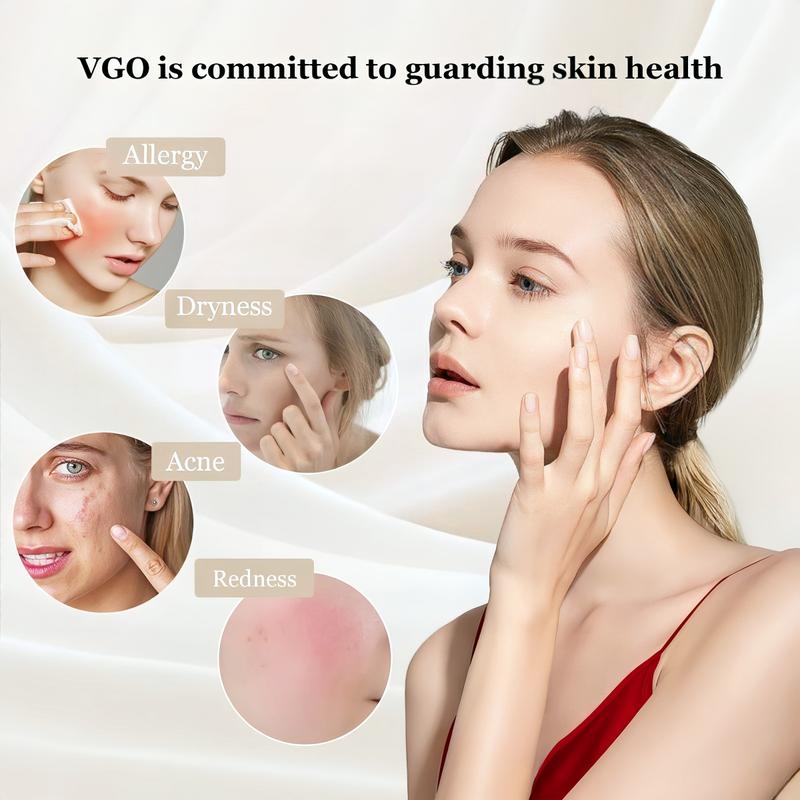 VGO Three-In-One Set Vitamin C Serum,Moisturizer,Facial Cleanser Moisturizing Suitable for sensitive skin-Live Skincare Radiance-A Comfort Skin Repair