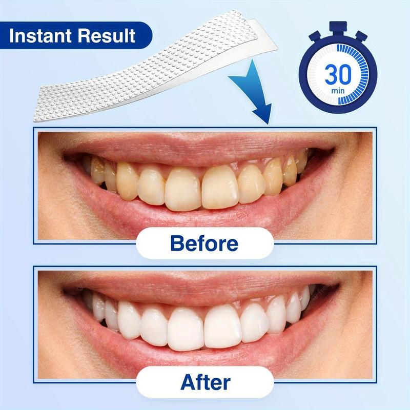 [28PCS] Whitening Strips (14-Day Treatment) Oral,Teeth Stains Removing Tools, Gel, Plastic