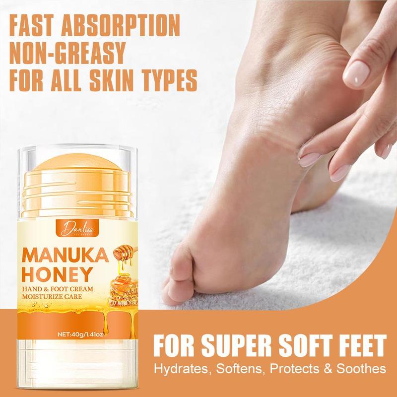 Manuka Honey Hand & Foot Cream, Deep Moisturizing Hand Lotion For Dry Cracked Skin, Daily Skincare Product For Women & Men