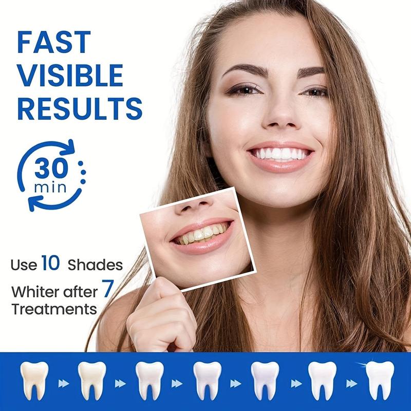 [28PCS] Whitening Strips (14-Day Treatment) Oral,Teeth Stains Removing Tools, Gel, Plastic