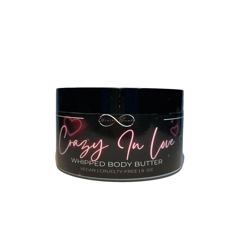 Crazy In Love Whipped Body Butter - Sweet Berry Vanilla Scented Body Moisturizer