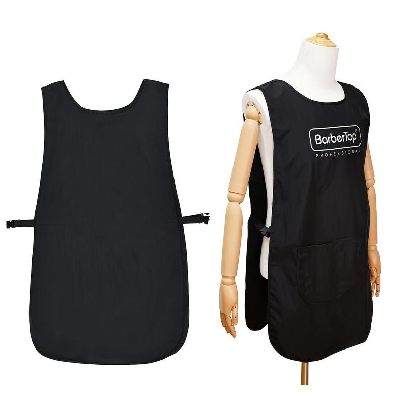 Hairdresser Haircut Vest, Double-sided Professional Waterproof Haircut Apron, Protective Vest with Deep Pockets & Quick Release Buckle, Durable Hairdresser Vest for Salon & Home Use