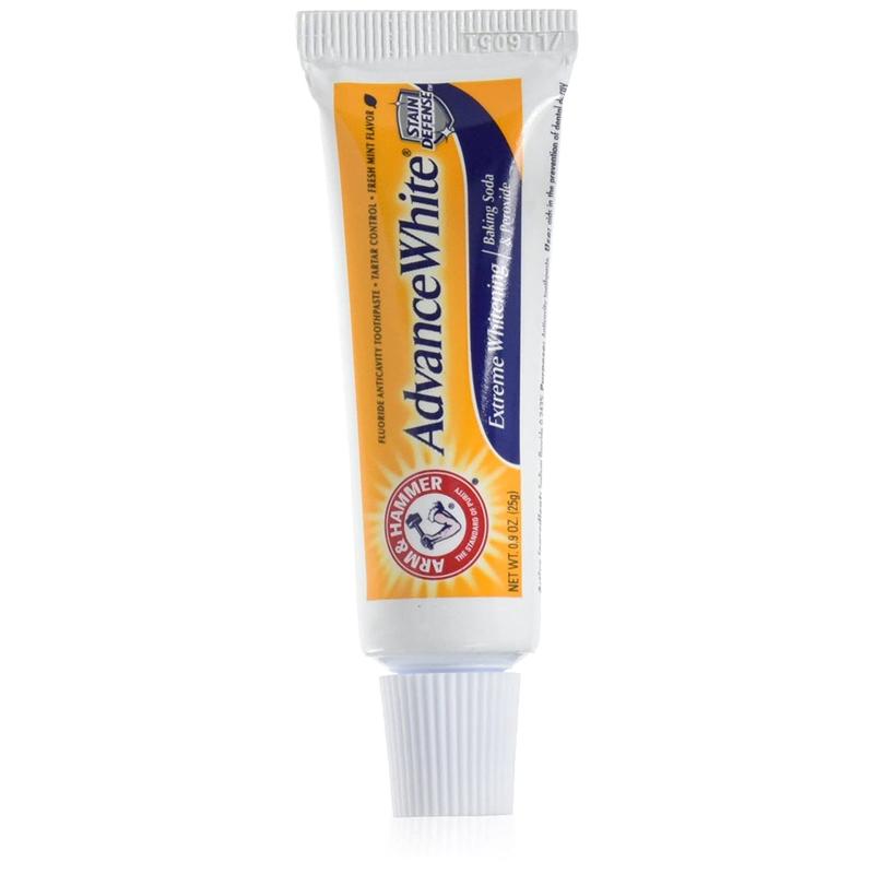 Arm and Hammer Advance White Baking Soda and Peroxide Toothpaste in Fresh Mint 0.9 Oz (Pack Of 1) Oral Gentle