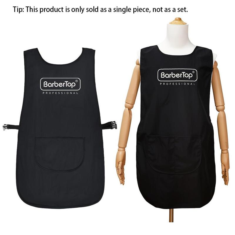 Hairdresser Haircut Vest, Double-sided Professional Waterproof Haircut Apron, Protective Vest with Deep Pockets & Quick Release Buckle, Durable Hairdresser Vest for Salon & Home Use