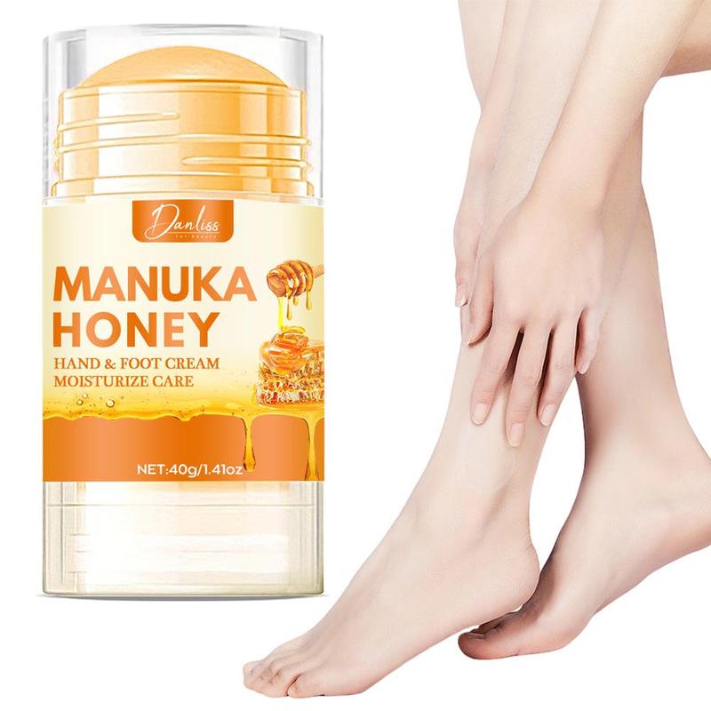 Manuka Honey Hand & Foot Cream, Deep Moisturizing Hand Lotion For Dry Cracked Skin, Daily Skincare Product For Women & Men