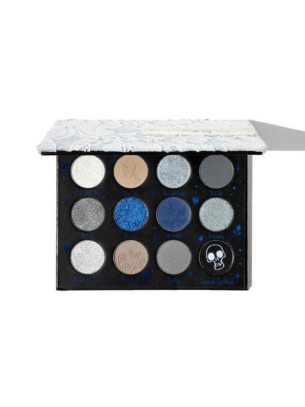 SHEGLAM Moonlight Eyeshadow Palette, Featuring White, Brown, and Blue Shades for Stunning Looks, Ideal for Xmas Gifting, Black Friday, Halloween, and Holiday Parties