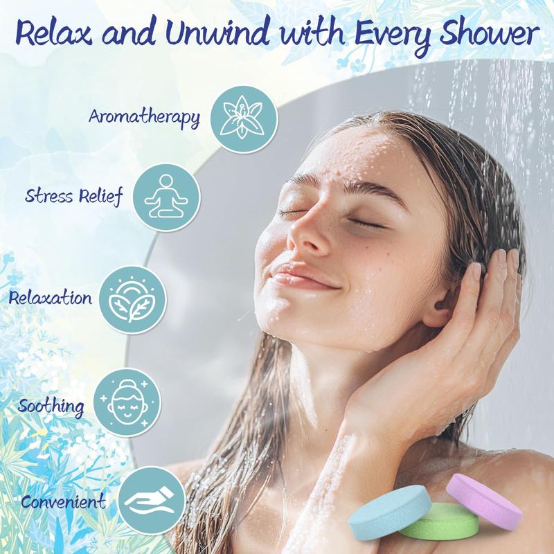 Shower Steamers Aromatherapy 8-Pack – Essential Oil Shower Bombs for Self-Care & Stress Relief, Relaxation Gifts for Women & Men, Perfect Stocking Stuffers & Birthday Gifts