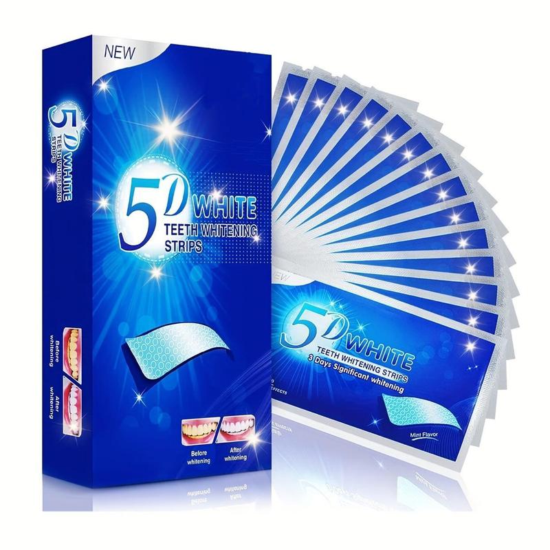 [28PCS] Whitening Strips (14-Day Treatment) Oral,Teeth Stains Removing Tools, Gel, Plastic