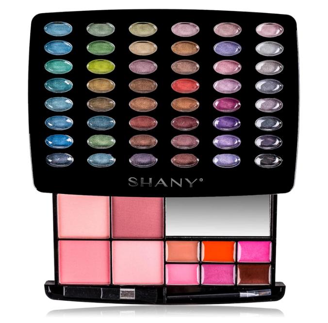 SHANY Glamour Girl Makeup Kit Eyeshadow Palette with Eyeshadows, Blushes, Lipstick Lip-gloss, Makeup Mirror, Makeup applicators, Premium Gift Packaging - Vintage