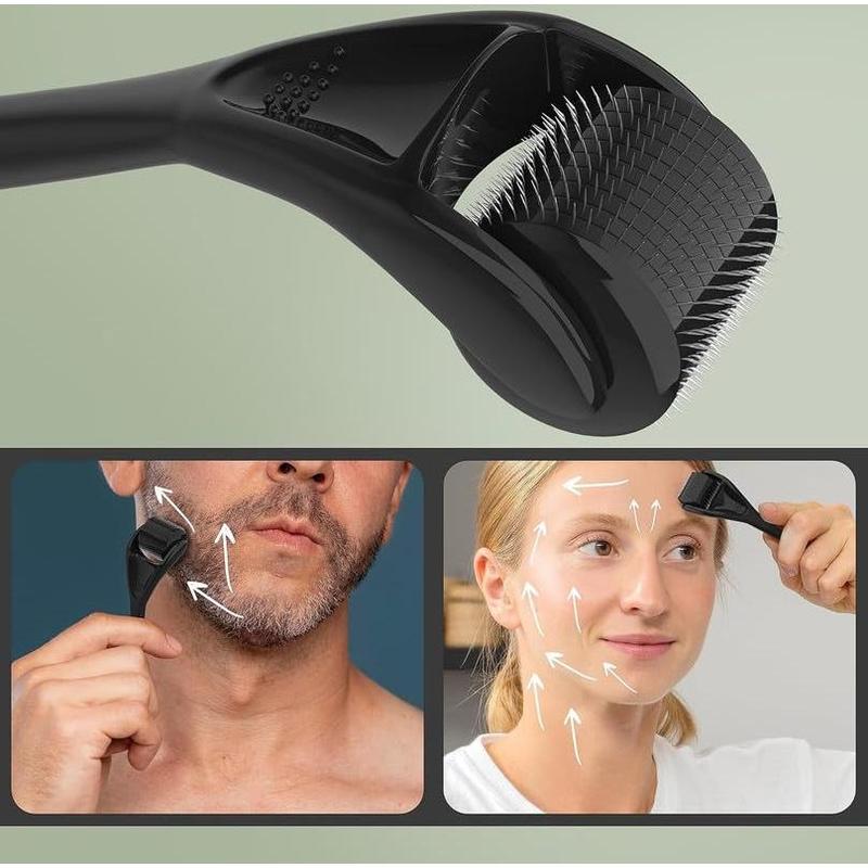 Beard Thickening Roller: StainlessSteel for Groomed, Stylish Beard -Perfect Gift for Women & Men