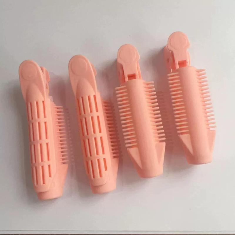 Comfort Hair Care Clip, 4pcs Haircare Root Fluffy Clip, Heatless Volumizing Styling Tools for Women & Girls