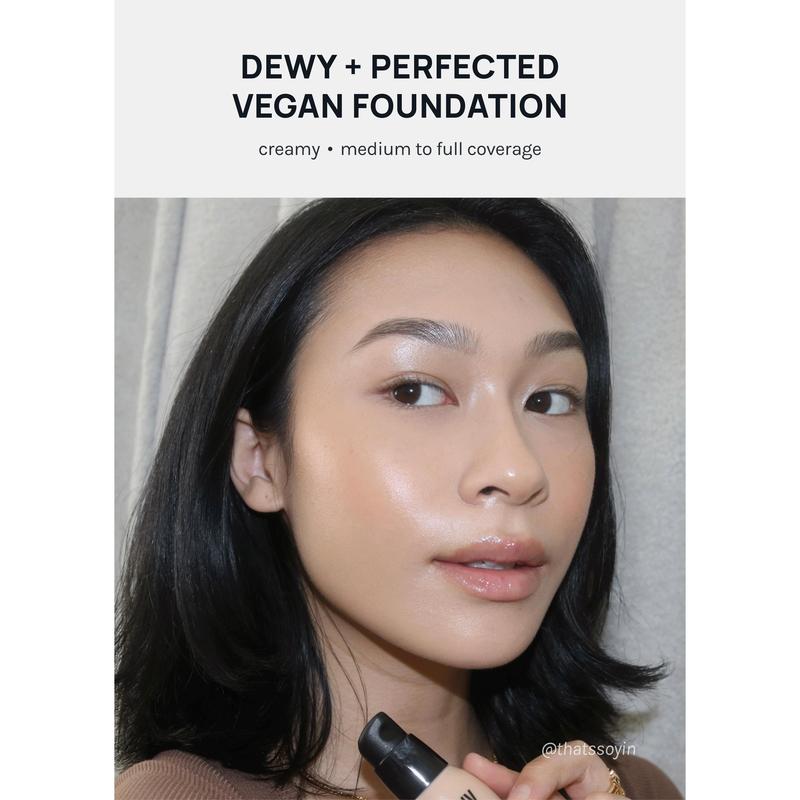 AOA Dewy Blend Foundation  Hydrating Coverage Lightweight Makeup