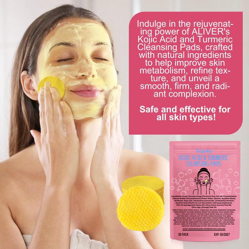 Turmeric Cleansing Exfoliating Pads Facial Cleansing Skincare, cleansing, skin care, cleansing Turmeric Comfort Cleanser