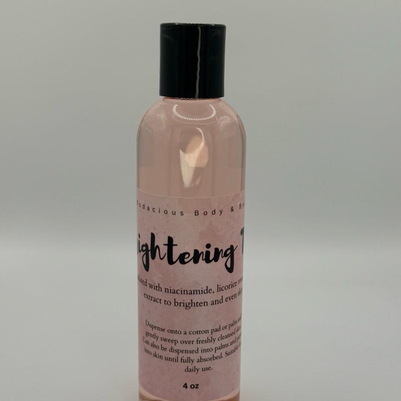 Brightening Toner- Niacinamide Brightening Toner Alcohol free Organic Skincare