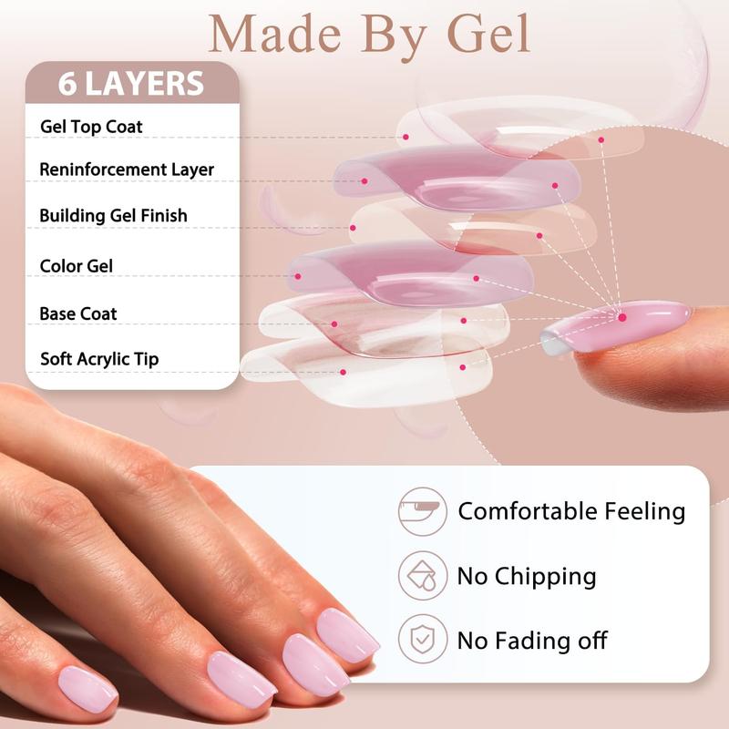 48Pcs Burgundy Press on Nails Almond Fake Nails Glue on Nails Medium Length Almond Shaped Nails Press ons, Stiletto False Nails for Women, Dark Red Medium Almond Nails, Thick Natural Acrylic Gel Nails