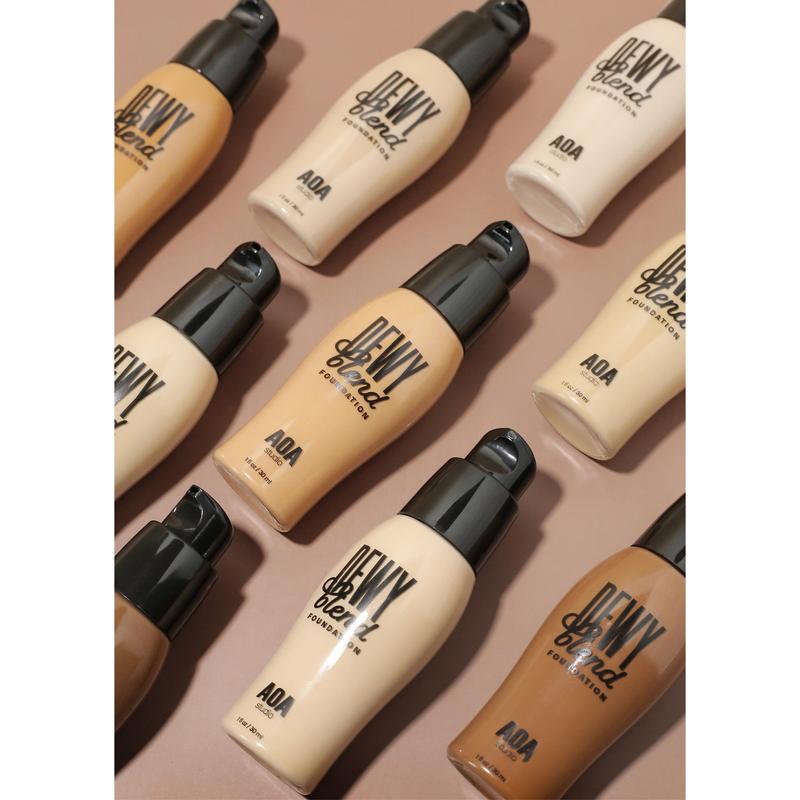 AOA Dewy Blend Foundation  Hydrating Coverage Lightweight Makeup