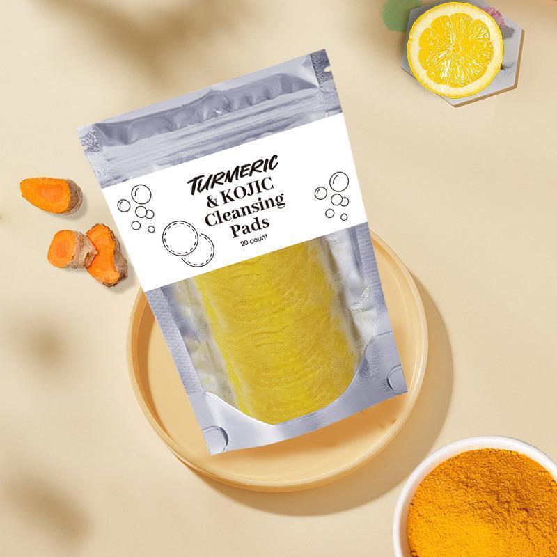 Turmeric Cleansing Tablets 20 tablets box, gentle cleansing, moisturizing deep cleansing milk, keeps skin clean, suitable for both men and women.