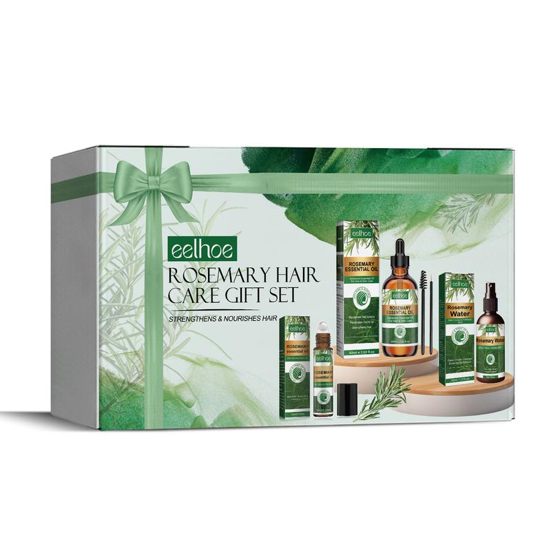 EELHOE Rosemary Hair Care Gift Box Anti-Hair Loss, Hair Thick, Moisturizing Hair Root Care Gift Set