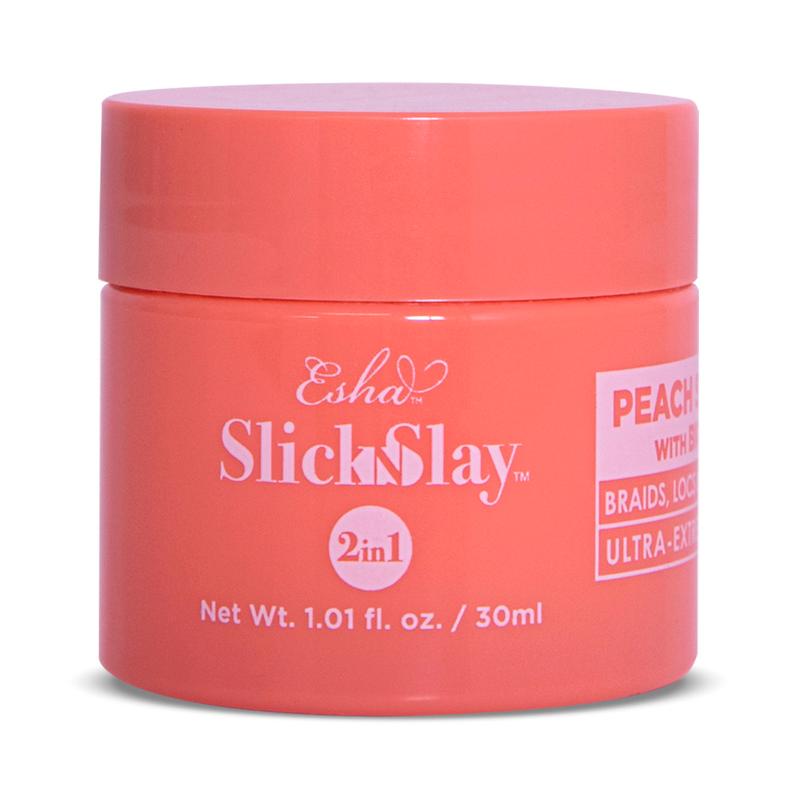 Slick N Slay 2-IN-1 Braid & Edge Gel - PEACH & BIOTIN