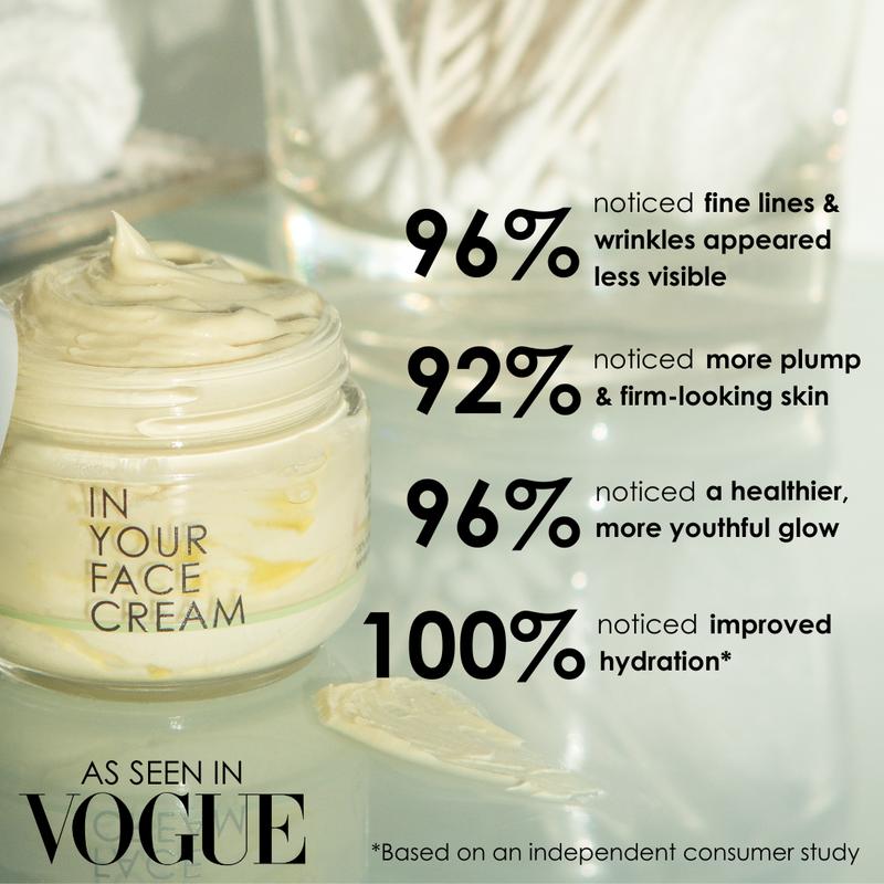 IN YOUR FACE CREAM | Rich Anti-Aging Cream Moisture Moisturizer