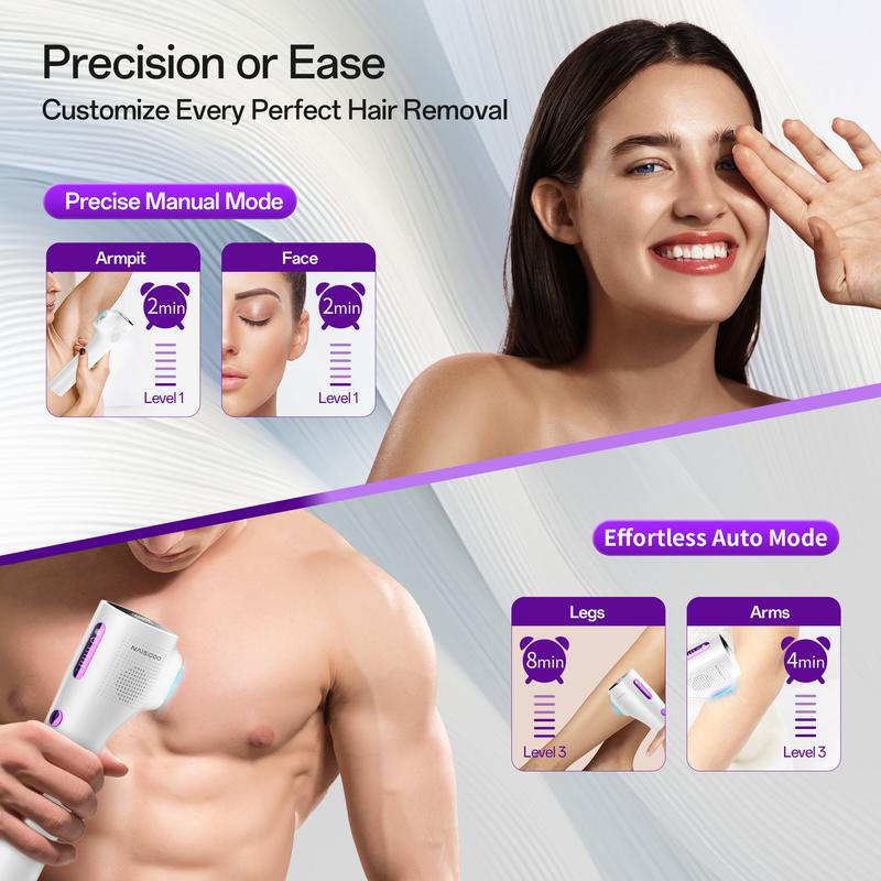 Sapphire ice-cooling IPL Laser Hair Removal Device 4 Sessions For Visible Results Effective 550nm Smooth Comfort ipl ice cool hair removal device laser ipl Home IPL pain  free Portable IPL IPL Hair